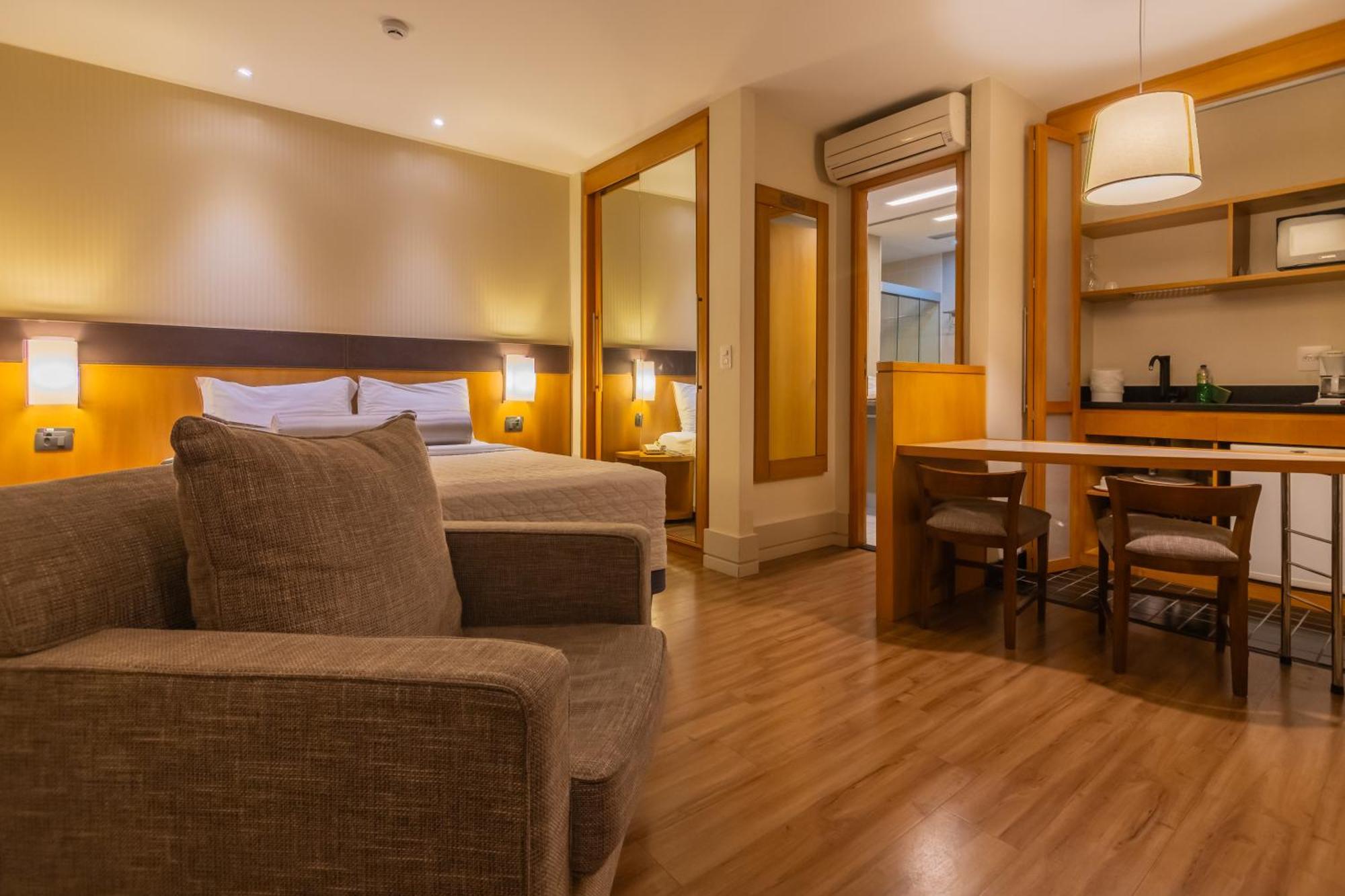 Flat Particular Dentro Do Hotel Executive Transamerica Faria Lima! São Paulo Eksteriør bilde